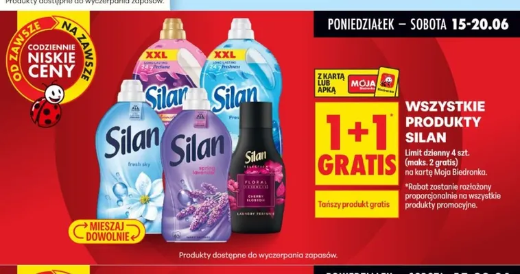 Produkty Silan promocja w Biedronka