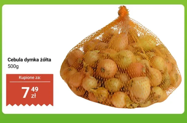 Cebula dymka żółta promocja w Dino