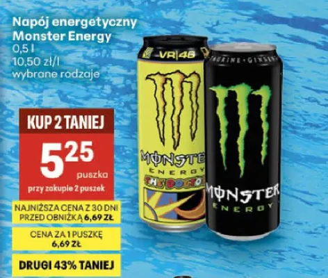 Napój energetyczny cranberry Delito promocja w Delikatesy Centrum