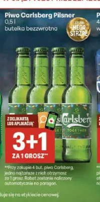 Piwo Carlsberg Pilsner promocja w Delikatesy Centrum
