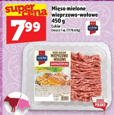 Mięso mielone wieprzowo-wołowe promocja w TOPAZ