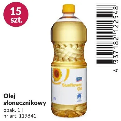 Olej słonecznikowy promocja w Makro