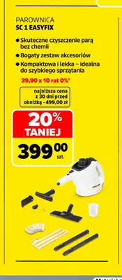 Parownica Sc 1 EasyFix Kärcher promocja w Carrefour