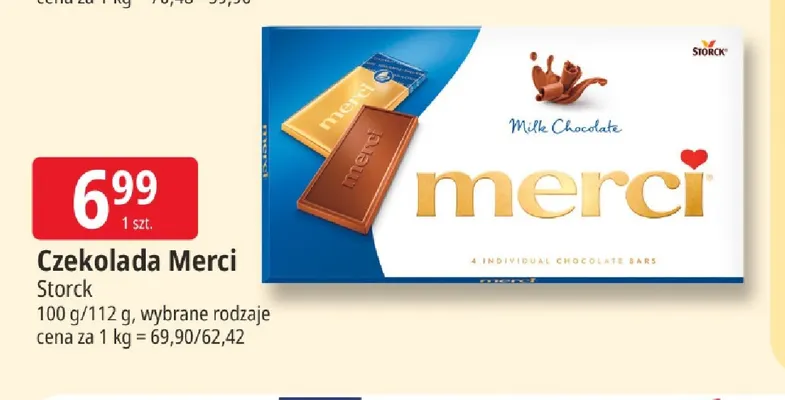 Czekolada Wedel promocja w Leclerc