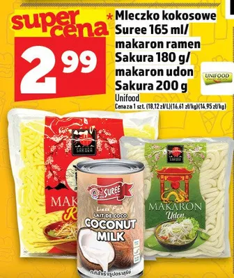 Makaron ramen Sakura promocja w TOPAZ