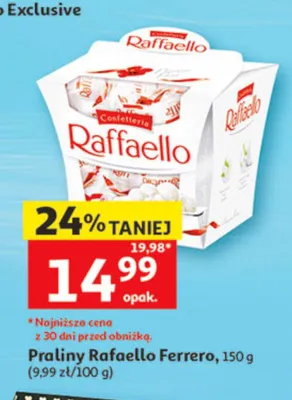 Praliny Raffaello Ferrero promocja w Auchan