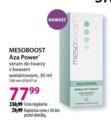 Serum do twarzy z kwasem azelainowym Aza Power promocja w Hebe
