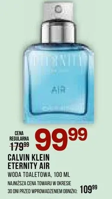 Eternity Air woda toaletowa, 100ml promocja w Drogerie Natura
