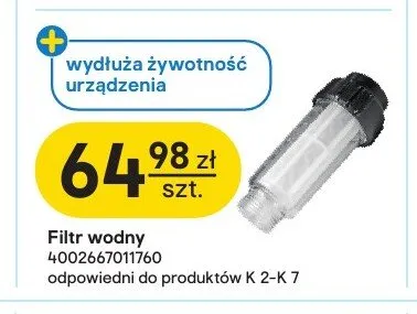 Filtr wodny Kärcher promocja w Castorama