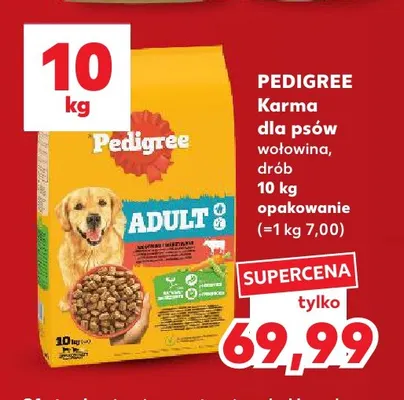 Karma dla psów Pedigree drób promocja w Kaufland