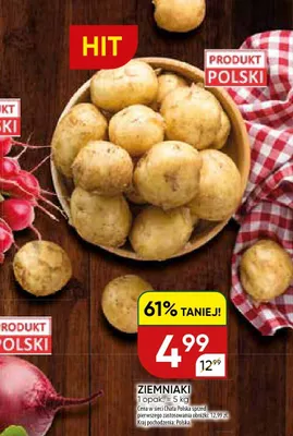 Ziemniaki polskie promocja w Chata Polska
