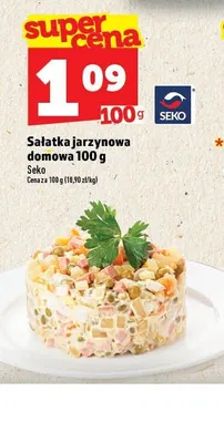 Sałatka jarzynowa domowa Seko promocja w TOPAZ