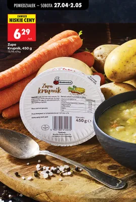 Zupa Krupnik Biedronka promocja w Biedronka