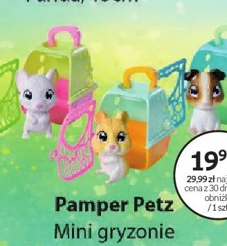 Zabawka Pamper Petz Mini gryzonie promocja w Dzień Dziecka