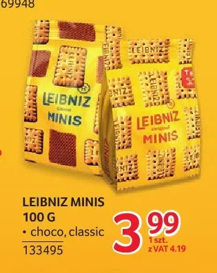 Herbatniki Leibniz Minis promocja w Selgros