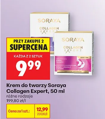 Krem do twarzy Collagen Expert promocja w Biedronka