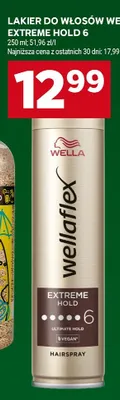 Lakier do włosów Wella Wellaflex Extreme Hold 6 promocja w Stokrotka