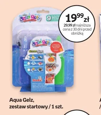 Zestaw startowy Aqua Gelz promocja w Dzień Dziecka