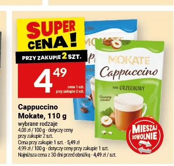 Cappuccino Mokate promocja w Twój Market