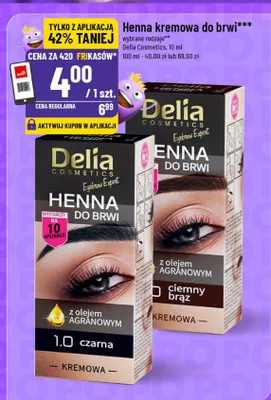 Henna kremowa do brwi promocja w POLOmarket