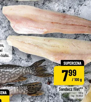 Sandacz filet promocja w POLOmarket