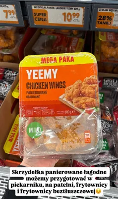 Skrzydełka panierowane łagodne promocja w Biedronka