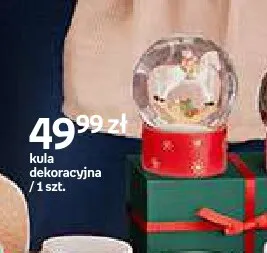 Kula dekoracyjna Joyful Xmas promocja w Empik