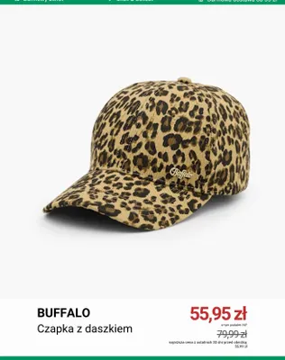 Czapka z daszkiem Buffalo promocja w Deichmann