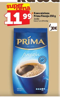 Kawa mielona Prima Finezja promocja w TOPAZ