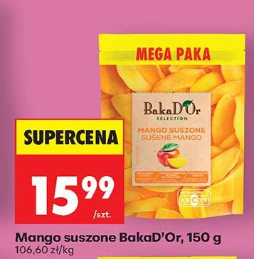 Mango suszone promocja w Biedronka