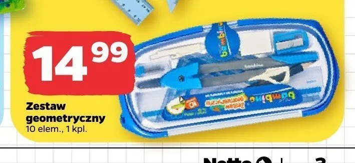 Zestaw geometryczny Bambino promocja w Netto