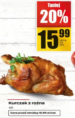 Kurczak z rożna promocja w Supeco