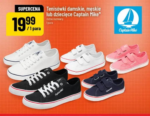 Tenisówki damskie Captain Mike promocja w POLOmarket