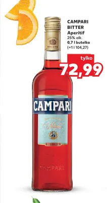Aperitif Campari Bitter promocja w Kaufland