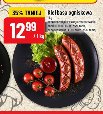 Kiełbasa ogniskowa promocja w POLOmarket