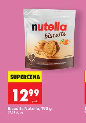 Biscuits Nutella promocja w Biedronka