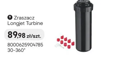 Zraszacz Longjet Turbine promocja w Castorama
