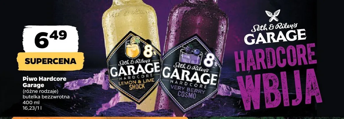 Piwo Hardcore różne rodzaje promocja w Netto