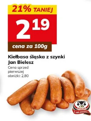 Kiełbasa śląska z szynki promocja w Hitpol