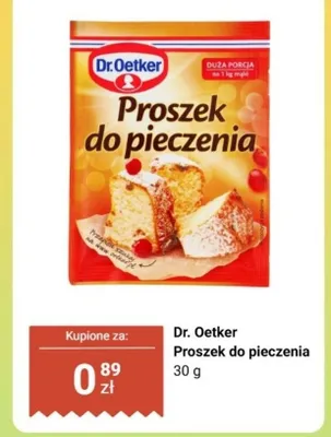 Proszek do pieczenia promocja w Biedronka