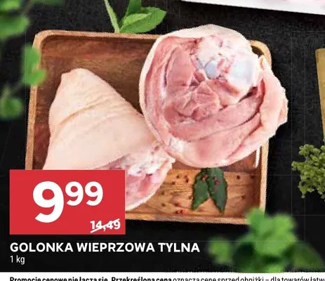 Golonka wieprzowa tylna promocja w Stokrotka