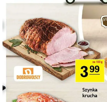 Szynka krucha Dobrowolscy promocja w Gram Market