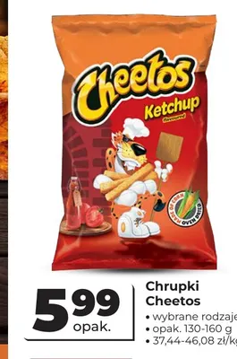 Chrupki Cheetos promocja w Odido