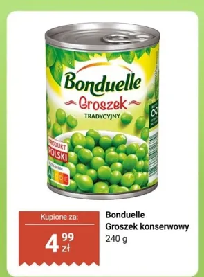 Groszek konserwowy promocja w Dino