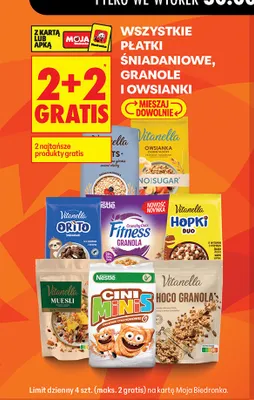 Granola Vitanella Choco promocja w Biedronka