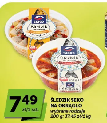 Śledzik na okrągło po kaszubsku Seko promocja w Groszek