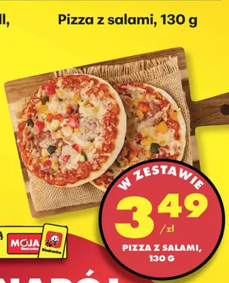 Pizza z salami promocja w Biedronka