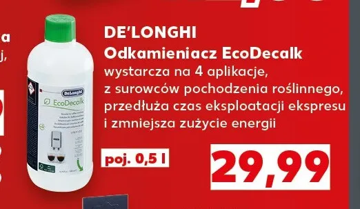 Odkamieniacz De'Longhi EcoDecalk promocja w Kaufland