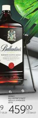 Whisky Ballantine's Finest w kołysce promocja w Selgros