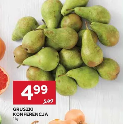 Gruszki konferencja promocja w Stokrotka